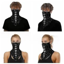 Floral Print Multi-function Scarf, Neck Cover, Face Mask -Cosmetics Promotion Store 1498675091 max