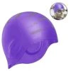 Swim Cap For Women And Men With Average Or Large Heads,purple