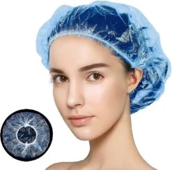 100 Pcs PortableWaterproof Shower Cap