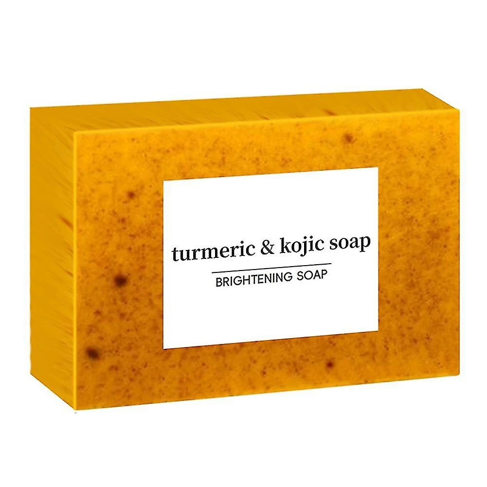 Brightening Turmeric Kojic Acid Soap - Skin Whitening, Dark Spots Lightening, Acne Treatment 3 Brightening Turmeric Kojic Acid Soap - Skin Whitening, Dark Spots Lightening, Acne Treatment - Image 3