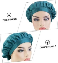 2pcs Hair Cap Womens Hat Turbans For Women Salon Spa Caps Adjustable Curly Hair Sleep Cap Turbins For Ladies Hats Childbirth Confinement Hat Pregnant -Cosmetics Promotion Store 1529471600 max