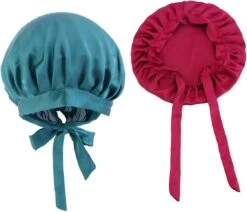 2pcs Hair Cap Womens Hat Turbans For Women Salon Spa Caps Adjustable Curly Hair Sleep Cap Turbins For Ladies Hats Childbirth Confinement Hat Pregnant -Cosmetics Promotion Store 1529471609 max