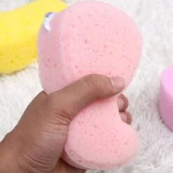 5Pcs Body Shower Sponge Creative Bathing Sponge Body Cleaner Random Color