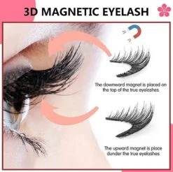 3D Magnetic False Eyelashes Set With Tweezers - Natural Looking Artificial Eyelashes -Cosmetics Promotion Store 1543551627 max
