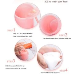 Marshmallow Whip Maker Face Wash,foamer Maker Pink -Cosmetics Promotion Store 176864781 max