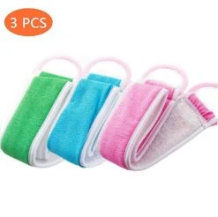 3pcs Loofahs Back Scrub Loofah Shower Exfoliator Double Sided Scrub Strap Body Bath Sponge 9 3pcs Loofahs Back Scrub Loofah Shower Exfoliator Double Sided Scrub Strap Body Bath Sponge -Cosmetics Promotion Store 205525569 max
