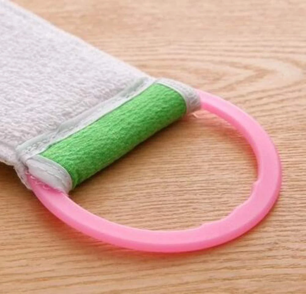 3pcs Loofahs Back Scrub Loofah Shower Exfoliator Double Sided Scrub Strap Body Bath Sponge 2 3pcs Loofahs Back Scrub Loofah Shower Exfoliator Double Sided Scrub Strap Body Bath Sponge - Image 2