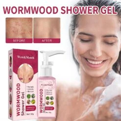 Wormwood Shower Gel Natural Ingredients Anti Itching Repairing Body Wash -Cosmetics Promotion Store 272619759 max
