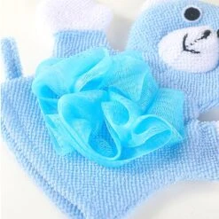 Cute Baby Bath Gloves Cartoon Animal Exfoliating Sponge Shower Brush Body Scrubber For Kids Skin Cleaner Bath Toys For Children Pink -Cosmetics Promotion Store 274233922 max