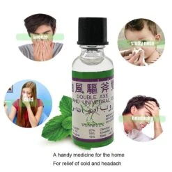 Double Tiger CarminativeOil Relief For Pain In Joints Waist And Leg Pain Essential Oil Relaxation Body Care Massage Oil 3ml