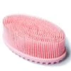Body Brush,exfoliating Silica Gel Body Scrubber Shower Brush