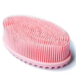 Body Brush,exfoliating Silica Gel Body Scrubber Shower Brush