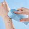 Super Soft Exfoliating Bath Sponge, 3d Baby Bath Sponge, Dead Skin Massager Cleaning Shower Sponge Blue