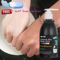 [free Gift 1box* Soap Tablets ] Whitening Body Wash Whitening Body Wash Volcanic Mud -Cosmetics Promotion Store 309323645 max