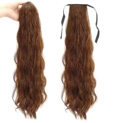 Women's Wigs Ponytail Natural Long Curly Hair False Ponytail Braids Fake Hair Grab Clip Natural Black 8 Women's Wigs Ponytail Natural Long Curly Hair False Ponytail Braids Fake Hair Grab Clip Natural Black -Cosmetics Promotion Store 314709653 max