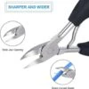 4 In 1 Nail Nipper,precision,professional Nail Clipper Set With Nail File