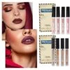 Halloween Envelope Pigmented Lip Makeup Gift Sets For Girls And Women Brown