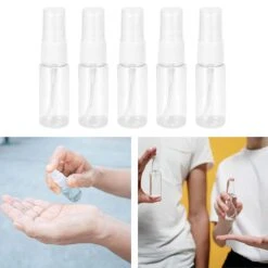 24pcs 20ml Transparent Empty Spray Bottles Portable Refillable Fine Mist Sprayer Bottles -Cosmetics Promotion Store 497943865 max