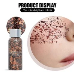 Sequins Gel Set Makeup Fish Scale Sequins Gel Glitter Stage Performance Eyeshadow Makeup Props 3pcs Suit -Cosmetics Promotion Store 499788852 max