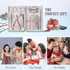 Nail Clippers Sets Pedicure Kit,stainless Steel Nail Cutter(pink) -Cosmetics Promotion Store 555114322 max