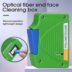 Fiber End Face Cleaning Box Pigtail Cleaner Cassette Fiber Wiping Tool Ftth Optic Fiber Cleaner Too