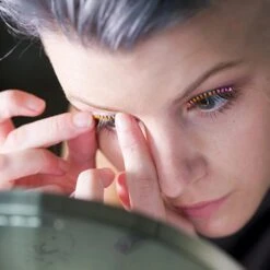 Halloween Led Lighted False Eyelashes Luminous Glowing Makeup Strip Lashes Lamp Double Eyelid Sticker Club Bar Dance Party Cosmetic Accssories -Cosmetics Promotion Store 564772707 max