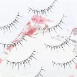 Natural Fake Lashes For Most Eyes Reusable Easy To Wear Lashes For Birthday Party Make Up Necessity