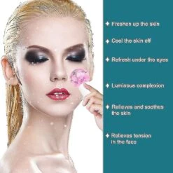 2pcs Ice Therapy Ball Facial Roller For Cold Facial Massage Face Roller Balls Anti-freeze Glass Ball To Reduce Puffiness, Pores, Wrinkles -Cosmetics Promotion Store 599525103 max