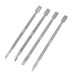 4 Pcs Mani Mani Tool Steel Push 4 Piece Set Care Mani Pedi