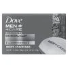 Dove Men+care Elements Charcoal + Clay Body And Face Bar 4 Oz, 4 Pack