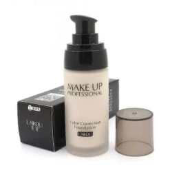 Laikou Liquid Foundation Concealer Reduces Dark Circles Brighten Whiten Dark Skin Tone