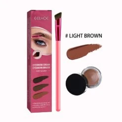Eyebrow Gel Contour Makeup Brush Reusable Eyebrow Stencils&waterproof Eyebrow Gel For Masquerade Balls And Evening Parties Taupe -Cosmetics Promotion Store 643982676 max