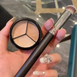 3 Colors Concealer Cream Moisturizing Full Cover Makeups Foundation-Primer Three-Color -Cosmetics Promotion Store 726759919 max