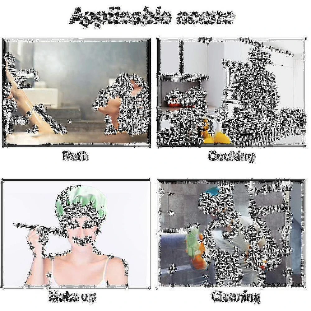 4 Pack Shower Caps For Women, Double Waterproof Layers Shower Cap 2 4 Pack Shower Caps For Women, Double Waterproof Layers Shower Cap - Image 2