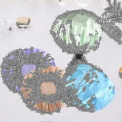 4 Pack Shower Caps For Women, Double Waterproof Layers Shower Cap 7 4 Pack Shower Caps For Women, Double Waterproof Layers Shower Cap -Cosmetics Promotion Store 785142770 max