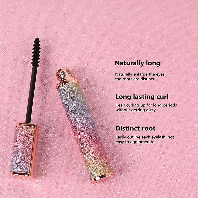 4d Silk Fiber Mascara Long Thick Curling Sunflower Waterproof Rimel Maquiagem Waterproof 5 4d Silk Fiber Mascara Long Thick Curling Sunflower Waterproof Rimel Maquiagem Waterproof - Image 5