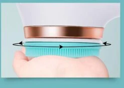 Usb Rechargeable Bath Brush Silicone Back Scrubber Body Cleaning Blue 12 Usb Rechargeable Bath Brush Silicone Back Scrubber Body Cleaning Blue -Cosmetics Promotion Store 834231156 max