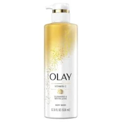 Olay Brightening Body Wash For Women With Vitamin C, 17.9 Oz