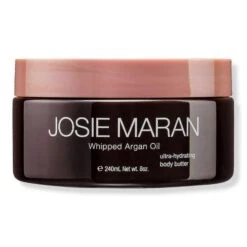 Josie Maran Whipped Argan Oil Body Butter, Vanilla Apricot, 8 Oz