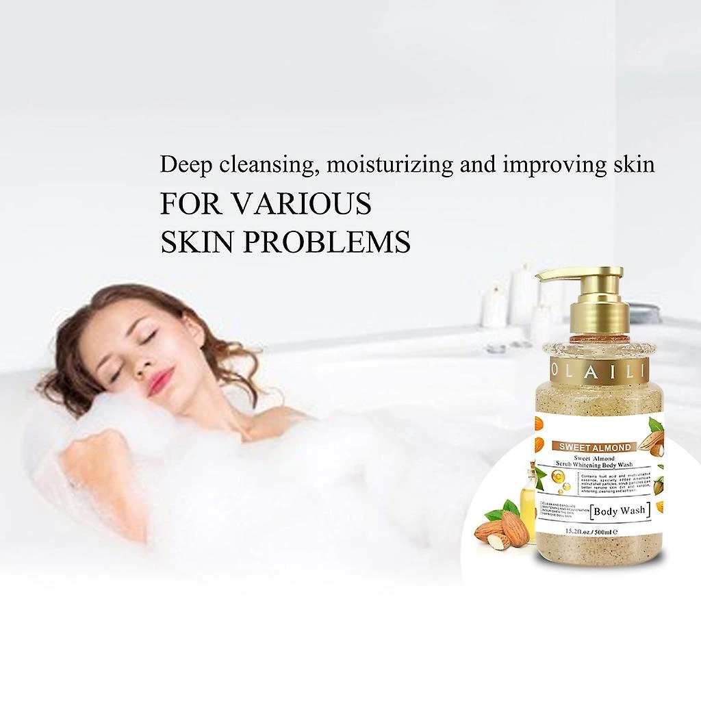 Scrub Body Wash Moisturizing Shower Gels Brightening Skin Beauty Treatments 4 Scrub Body Wash Moisturizing Shower Gels Brightening Skin Beauty Treatments - Image 4