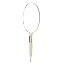Portable Plastic Pocket Mirror For Home Travel Salon Vanity Makeup Beige -Cosmetics Promotion Store 876859692 max