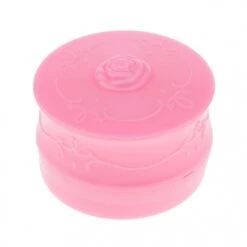 Travel Makeup Loose Powder Container Case With Puff Strainer Pink -Cosmetics Promotion Store 880969330 max