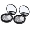 2s Pack Empty Compact Powder With Mirror Double Layer Base Face Powder/blush Powder/makeup Powder
