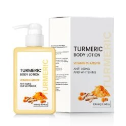 Turmeric Vc Brightening Body Lotion Whitening Face Cream Anti-aging Essential Oil Firming Eye 50g Face Cream