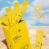 Spf50+ Sunscreen Cream Sunscreen Lotion Long-lasting Uv Protection Cream Moist Refreshing Suncream 3PCS