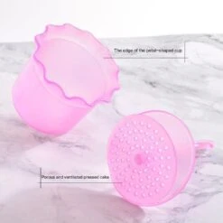 2pcs Face Wash Foam Cup For Facial Cleanser Foamer Box Portable Shower Bath Shampoo Bubble Maker Device Cleansing Cream Quick Foaming Tool Transparent