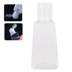10/50/100pcs 30ml Transparent Plastic Trapezoidal Empty Squeeze Bottles With Flip Cap Refillable Hand Sanitizer Container 7 10/50/100pcs 30ml Transparent Plastic Trapezoidal Empty Squeeze Bottles With Flip Cap Refillable Hand Sanitizer Container -Cosmetics Promotion Store 902904261 max