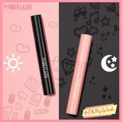 Pinkflash Mascara Day & Night Lengthening Volume Eyelash Primer Mascara Fiber-filled Micro-curl Natural Lengthening Tslm1 -Cosmetics Promotion Store 903772379 max