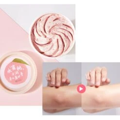 Peach Scrub To Chicken Skin Body Scrub To Exfoliate Tender White Skin -Cosmetics Promotion Store 910978415 max
