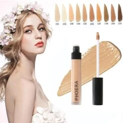 Phoera Full Cover Liquid Concealer Foundation Cream Makeup Face Eyes Dark Circles Scars Acne Cover Cream Base Cosmetic Make Up 9 Phoera Full Cover Liquid Concealer Foundation Cream Makeup Face Eyes Dark Circles Scars Acne Cover Cream Base Cosmetic Make Up -Cosmetics Promotion Store 912094369 max